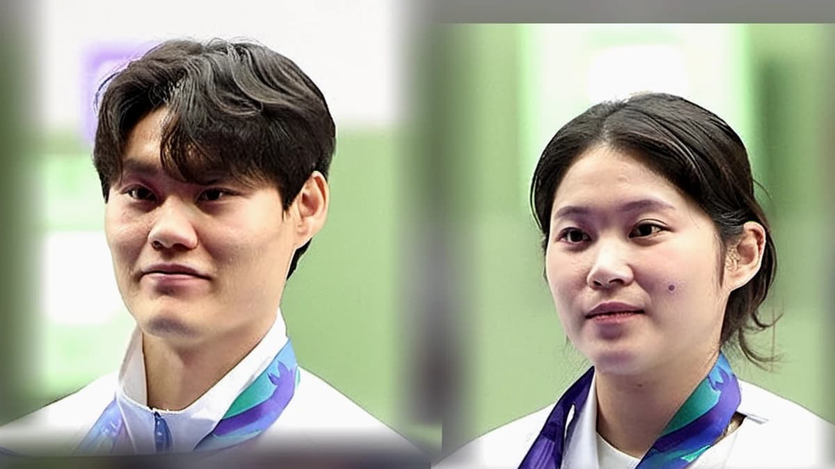 별 하나씩 나눠 붙이고 첫 호흡…0.7점 지켜낸 추가은·홍수현의 은메달 — 제작 일러스트