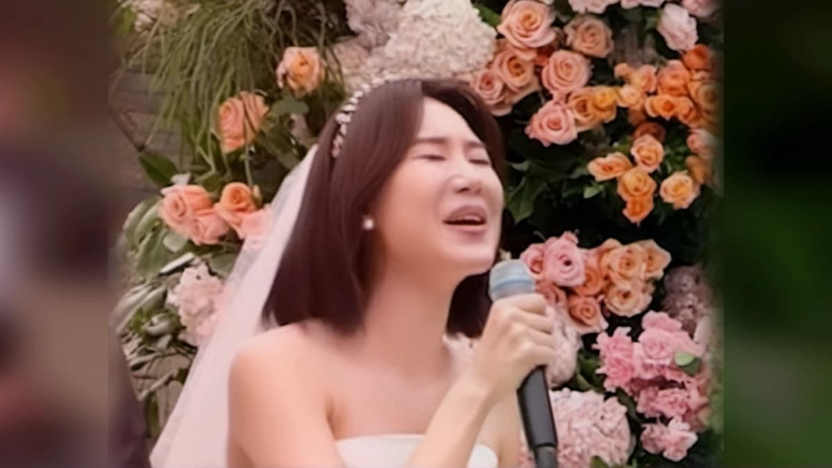 연애 4개월에 결심했다…양나래가 결혼식에서 꺼낸 ‘내 인복’ — 제작 일러스트