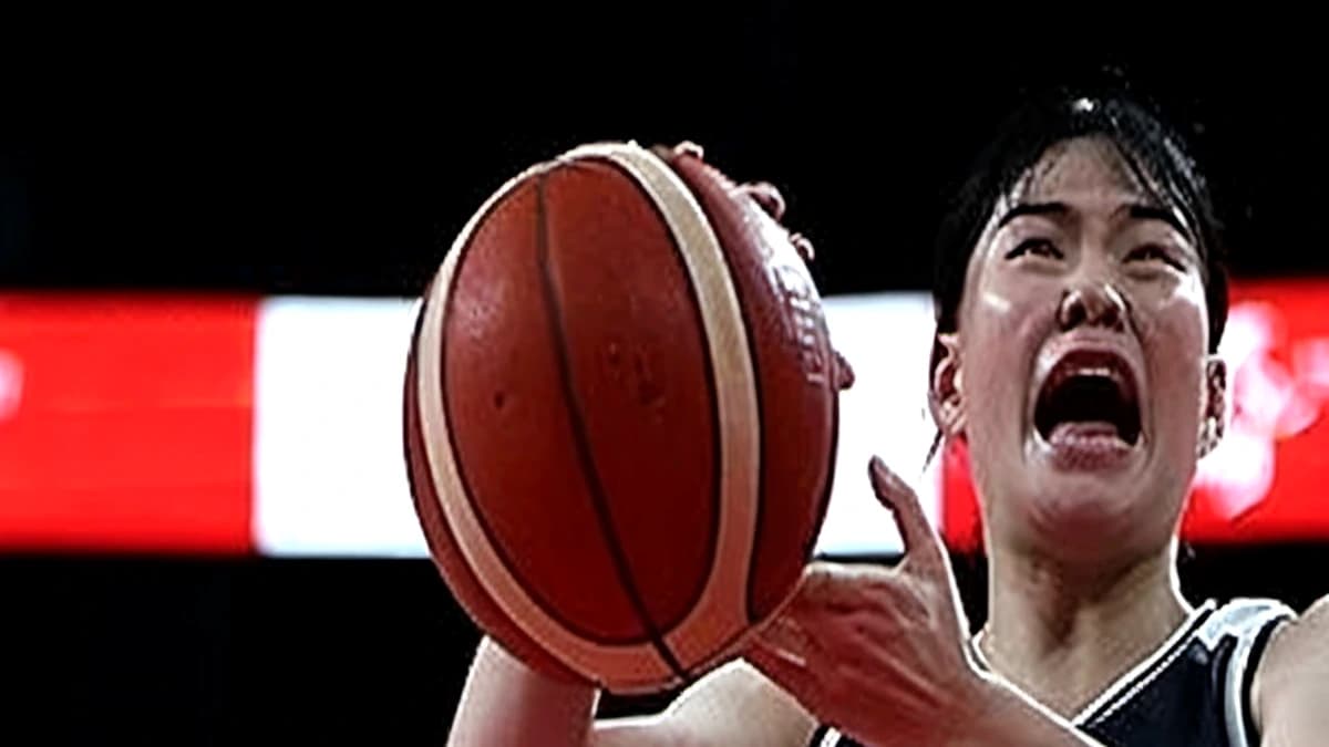 19점 리드가 2점 차로…이소희가 ‘낮은 평가’를 금메달로 돌려놓은 밤 — 제작 일러스트