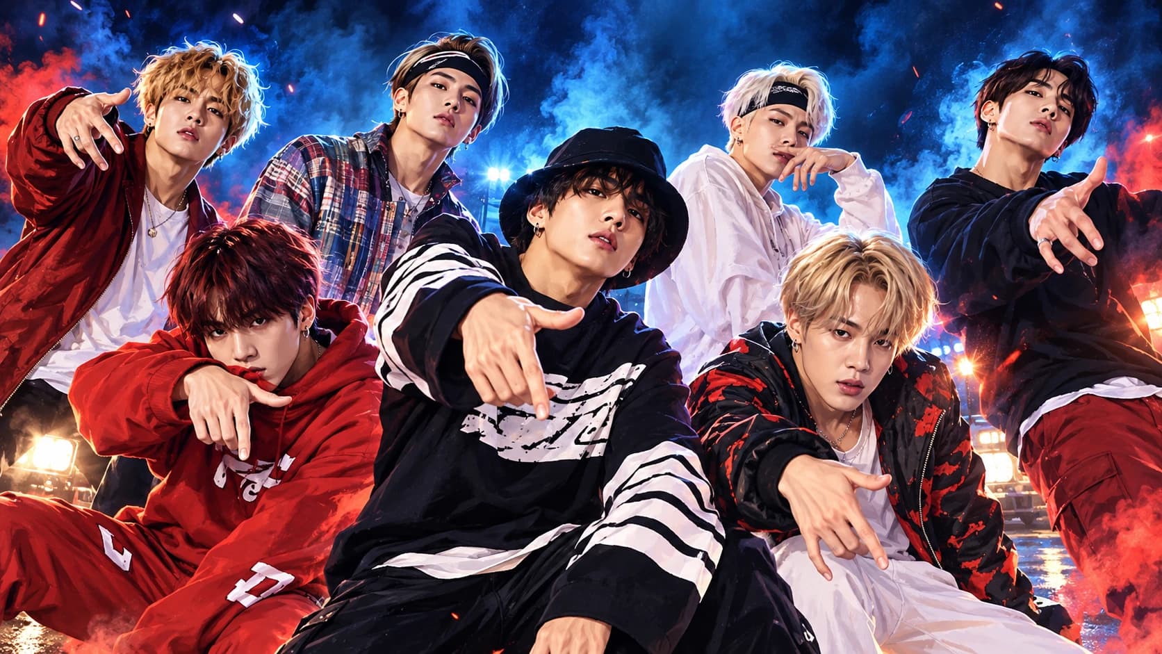 9년 전 ‘마이크 드롭’이 또 해냈다…BTS 네 번째 16억뷰 — 제작 일러스트